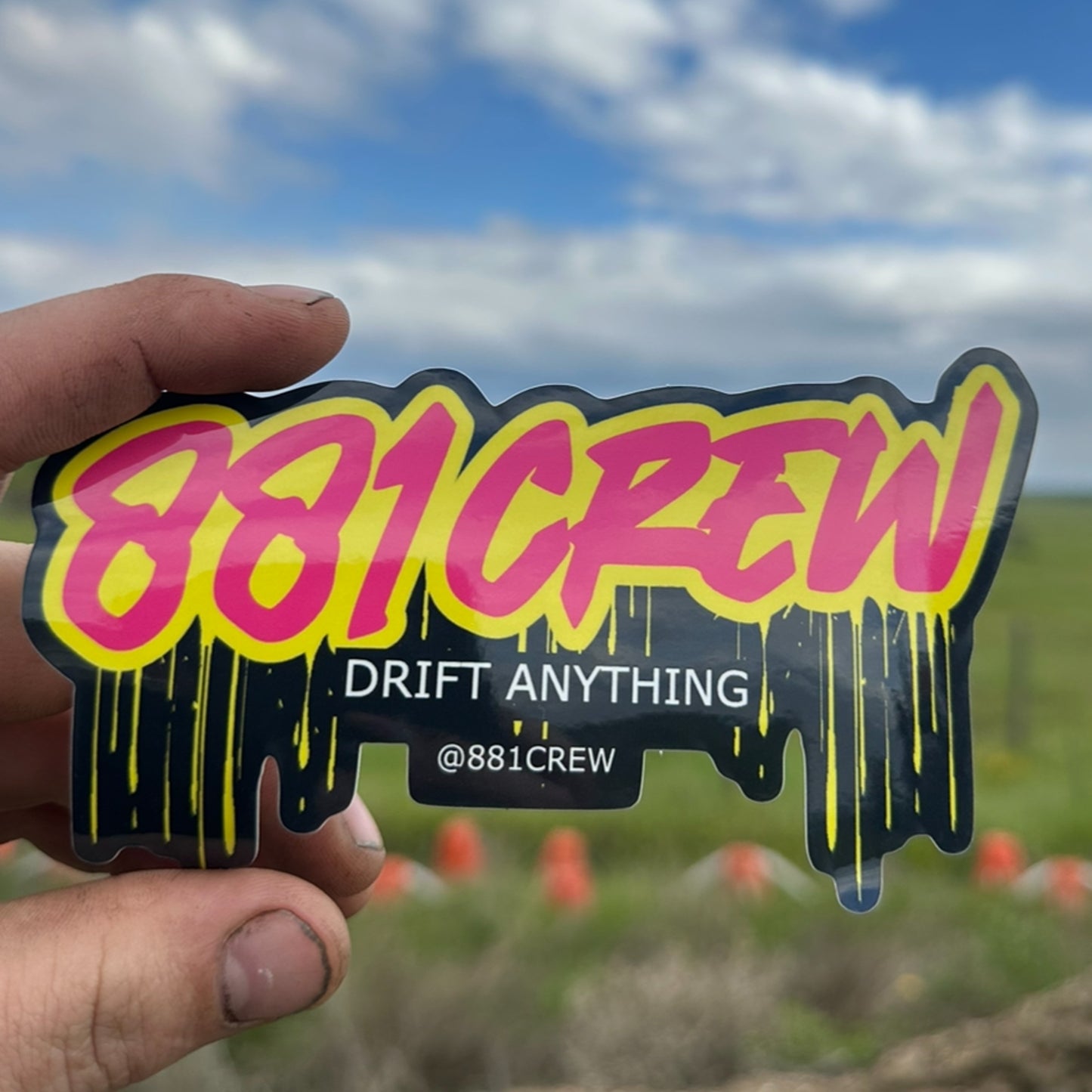 STICKER - 881 Drift Anything